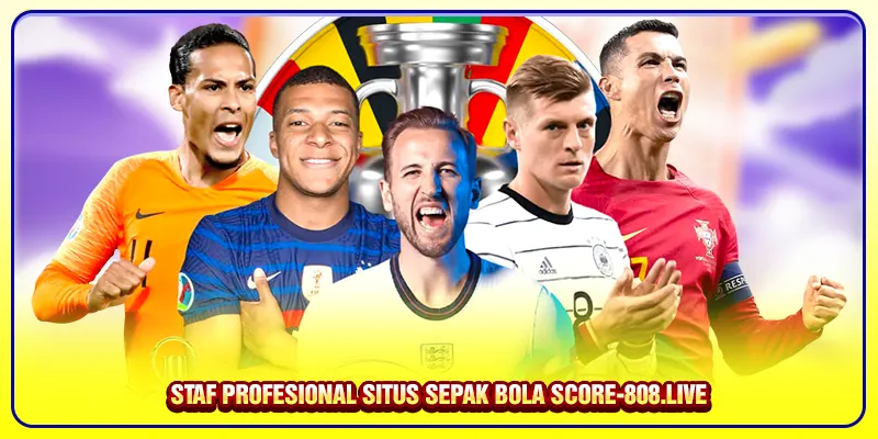 Staf profesional situs sepak bola Score-808.live